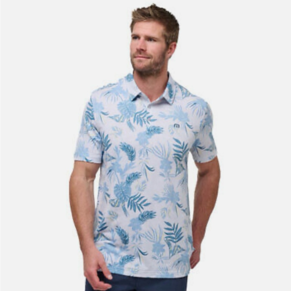 Men's Blue Floral Shirt
